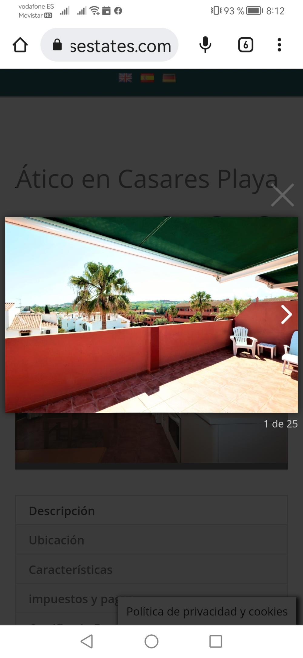  for sale penthouse Bahía De Casares Costa Del Sol Occidental 12