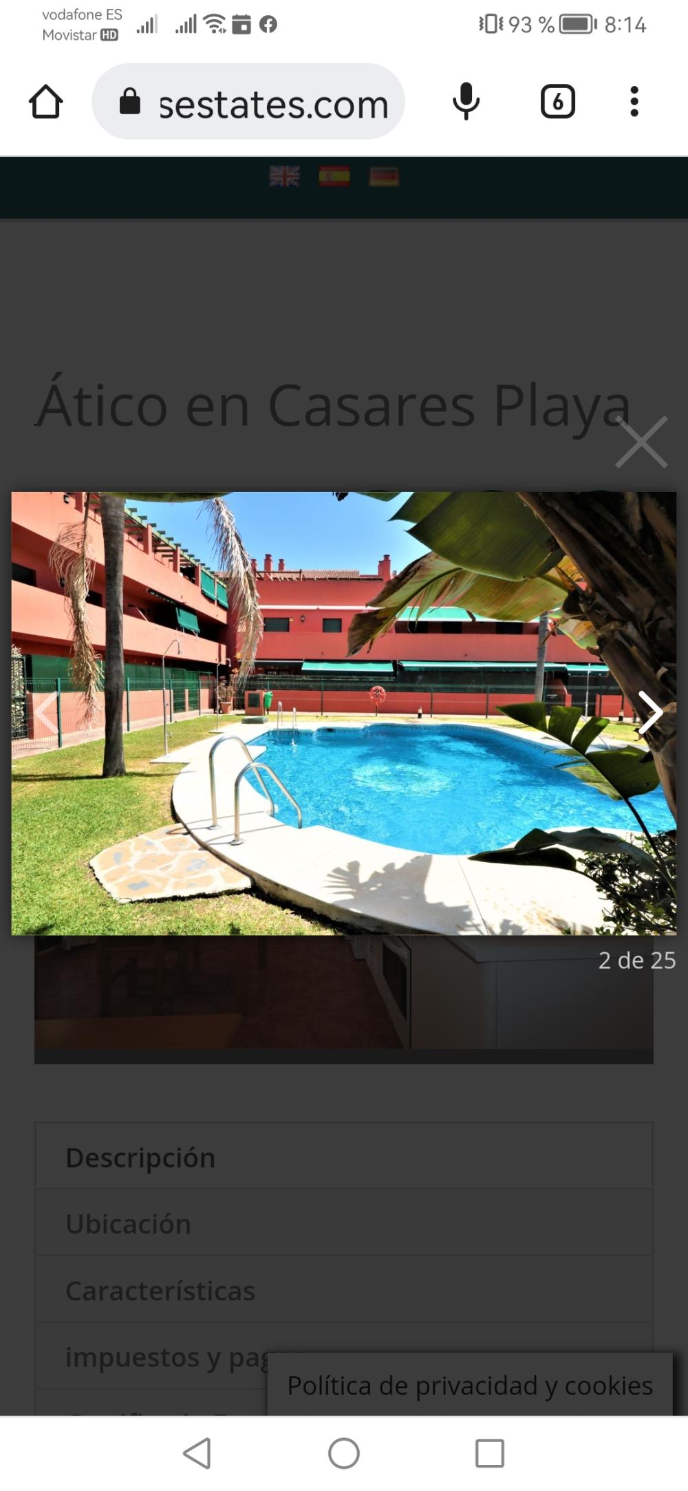  for sale penthouse Bahía De Casares Costa Del Sol Occidental 5