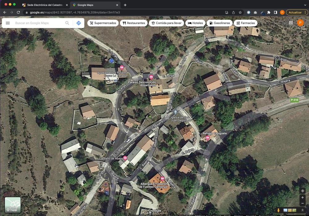  for sale plot Cardaño De Abajo Montaña Palentina 1