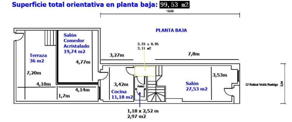  for sale terraced house Benimatet Valencia 42