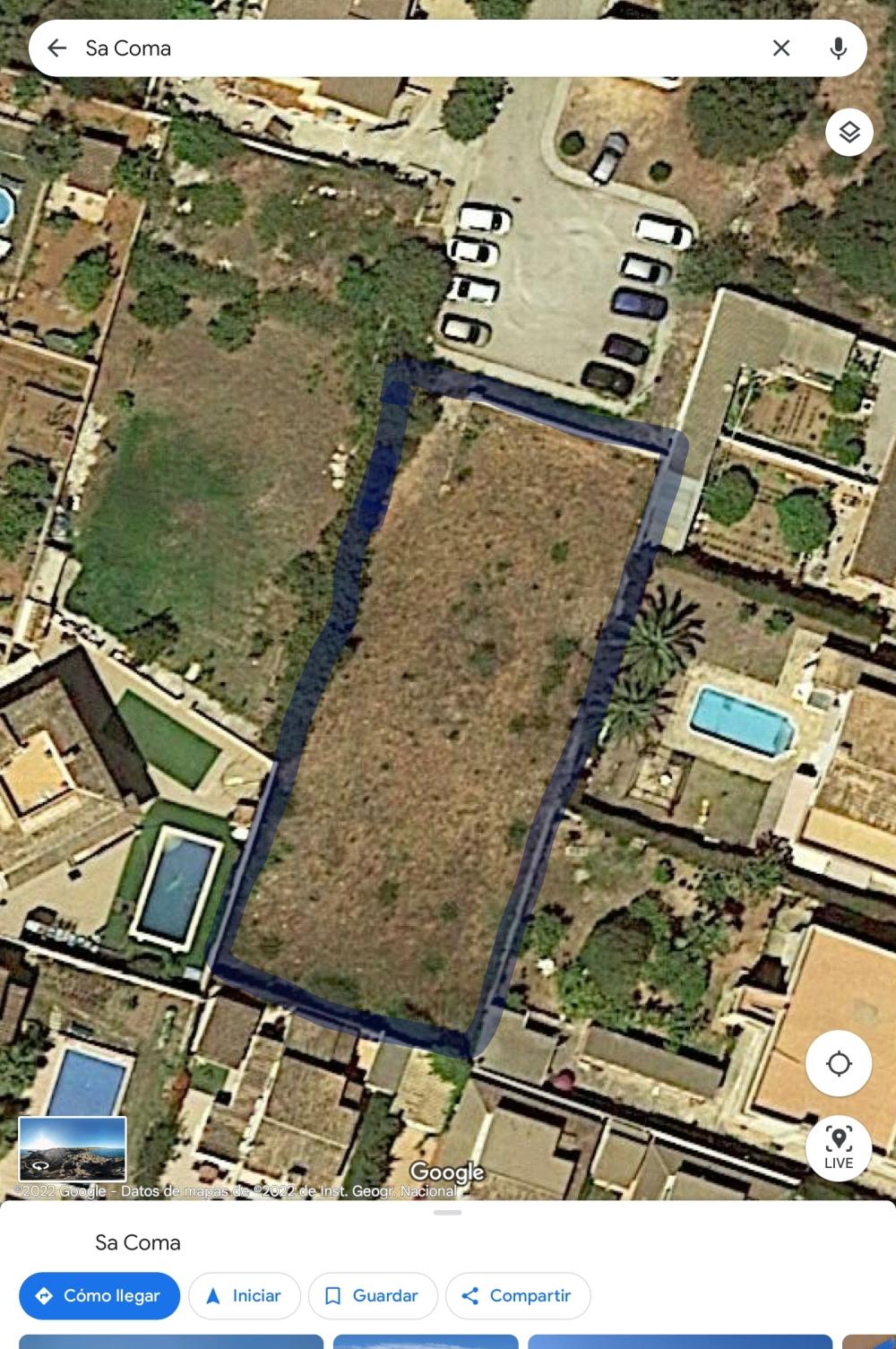  for sale plot Sa Coma Llevant 1