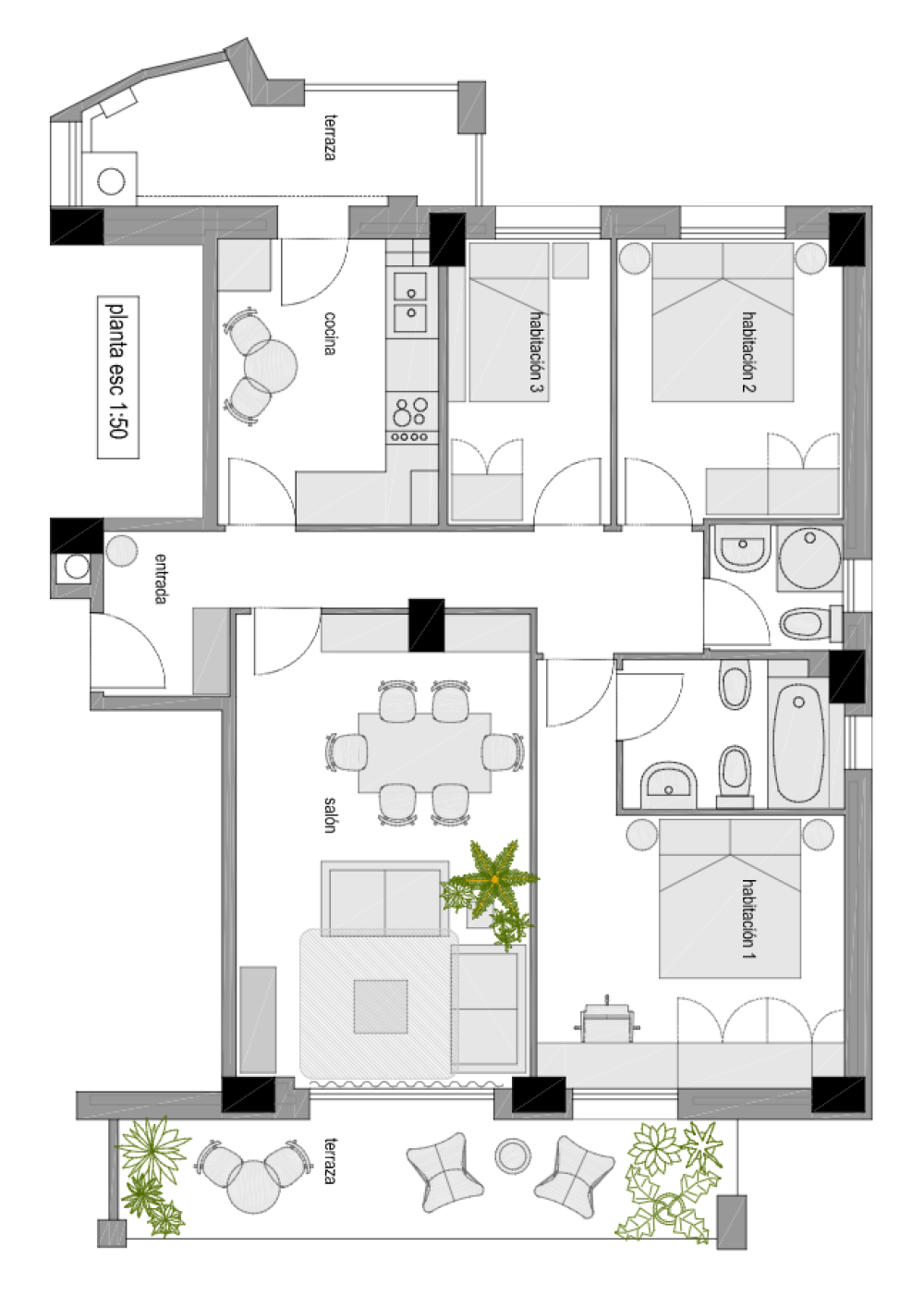  for sale apartment Ensanche Residencial Tarragonès 1