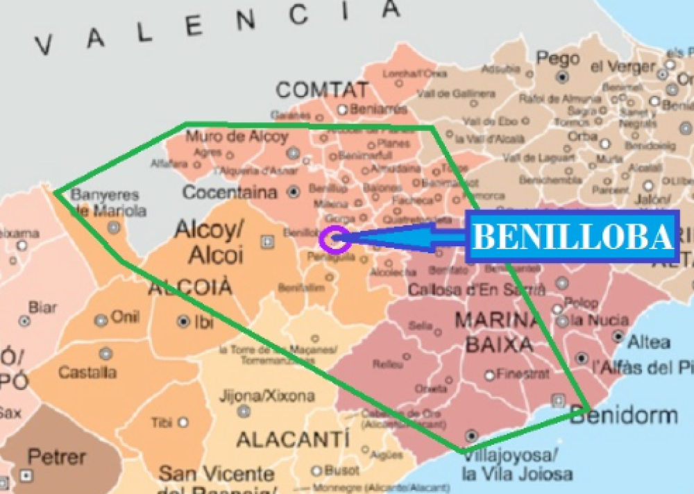  for sale house Benilloba Comtat 79
