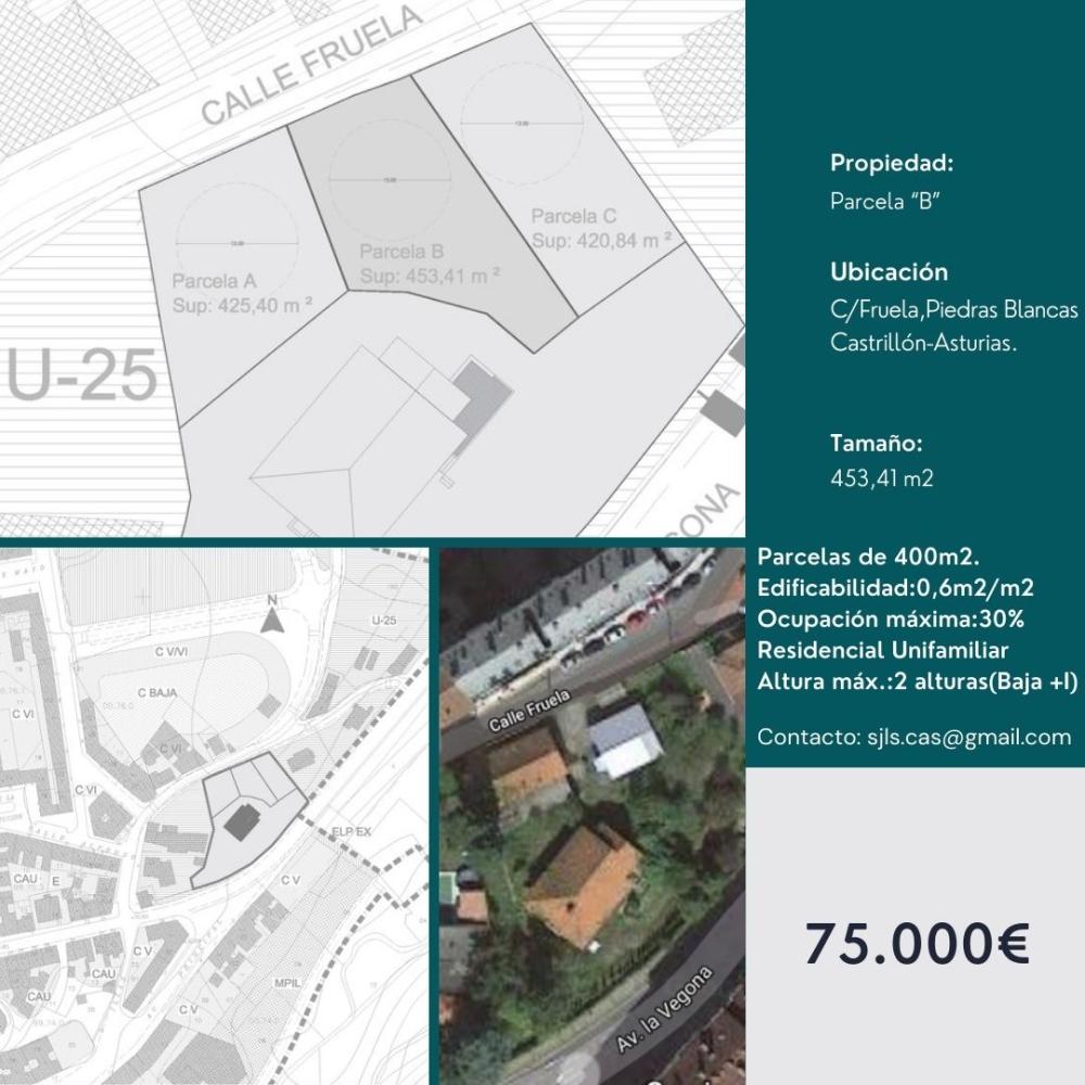  for sale plot Piedras Blancas Avilés 4