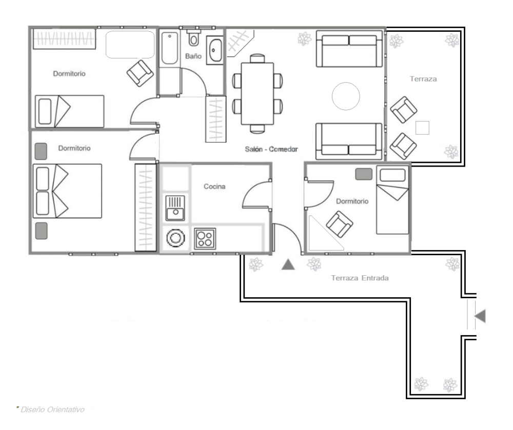  for sale apartment San Lorenzo Del Escorial Cuenca Del Guadarrama 28