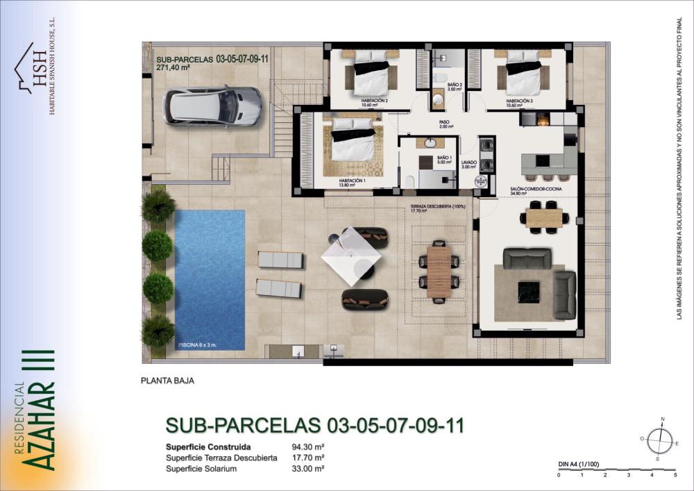  for sale house Ciudad Quesada Baix Segura 3