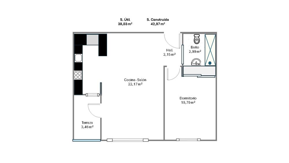  for sale apartment Luanco Avilés 31