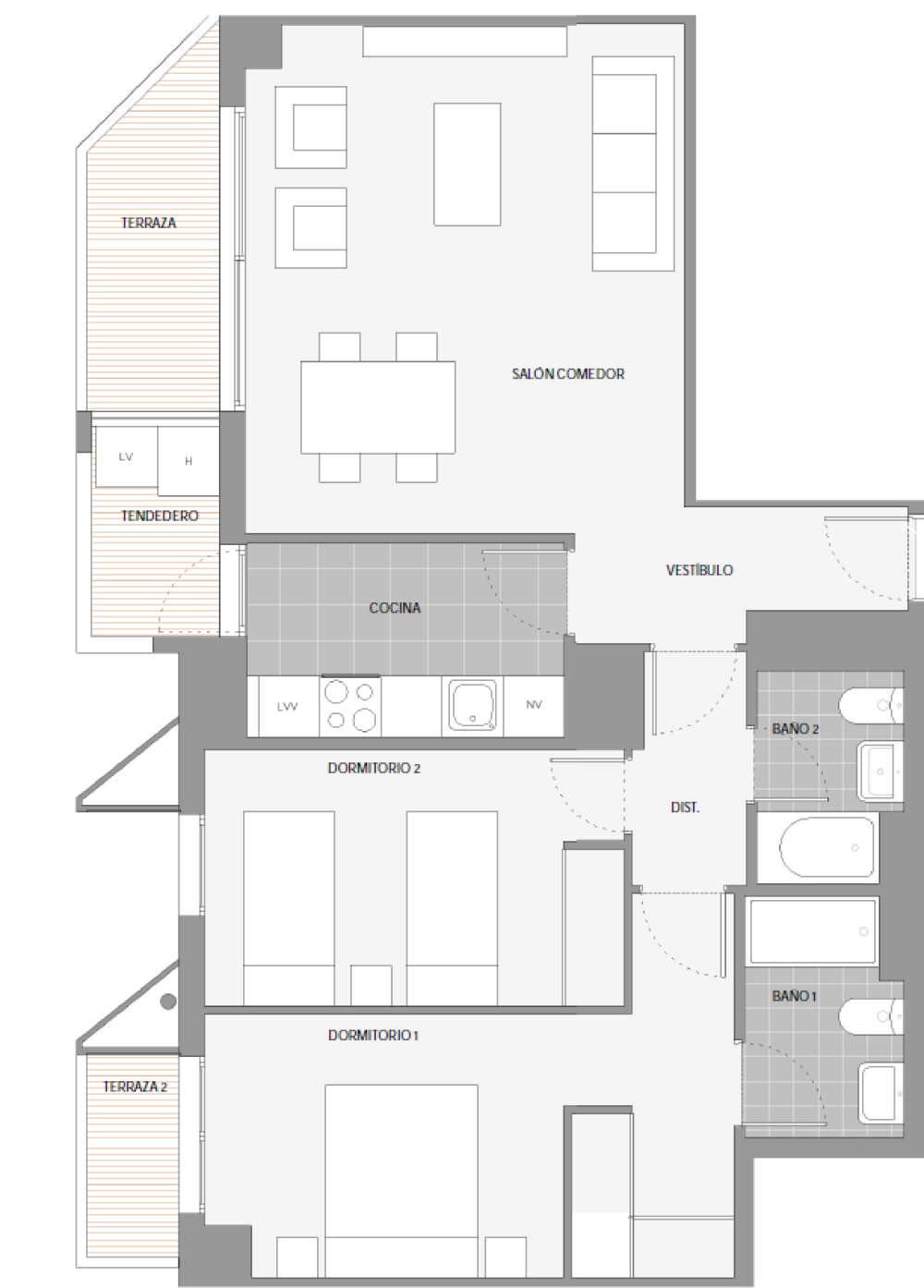  for sale apartment Quatre Carreres Malilla Valencia 30