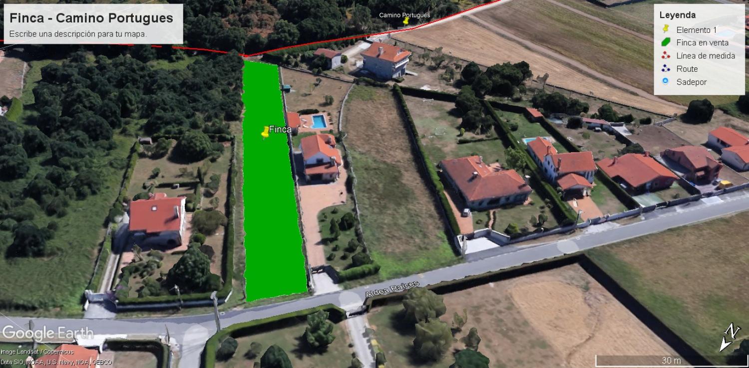  for sale plot Raíces Santiago 3