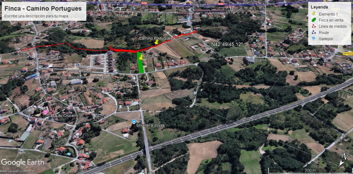  for sale plot Raíces Santiago 29