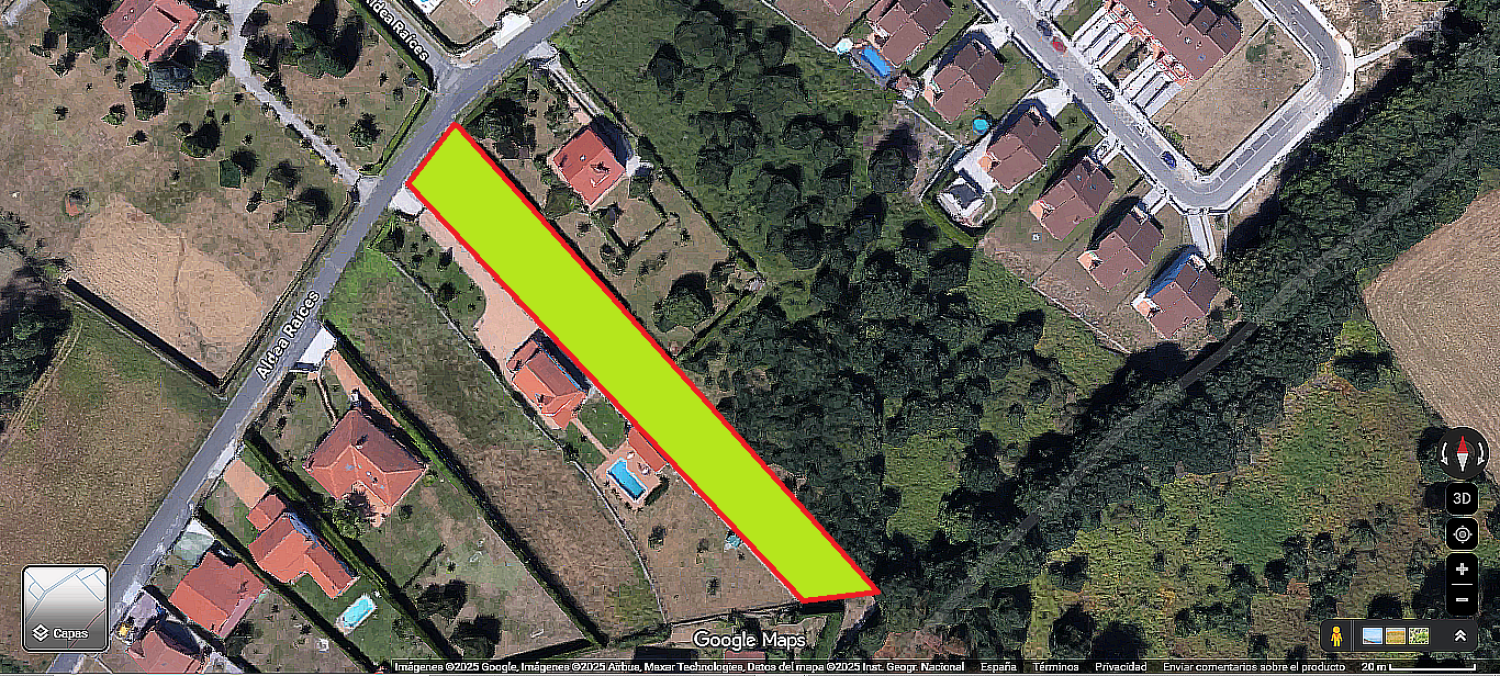  for sale plot Raíces Santiago 23