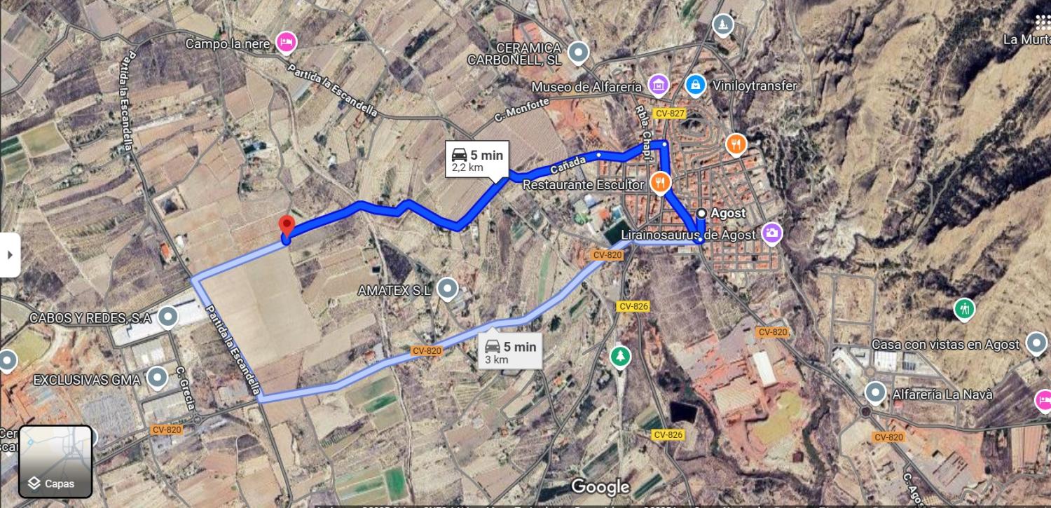  for sale plot Agost Alacantí 7