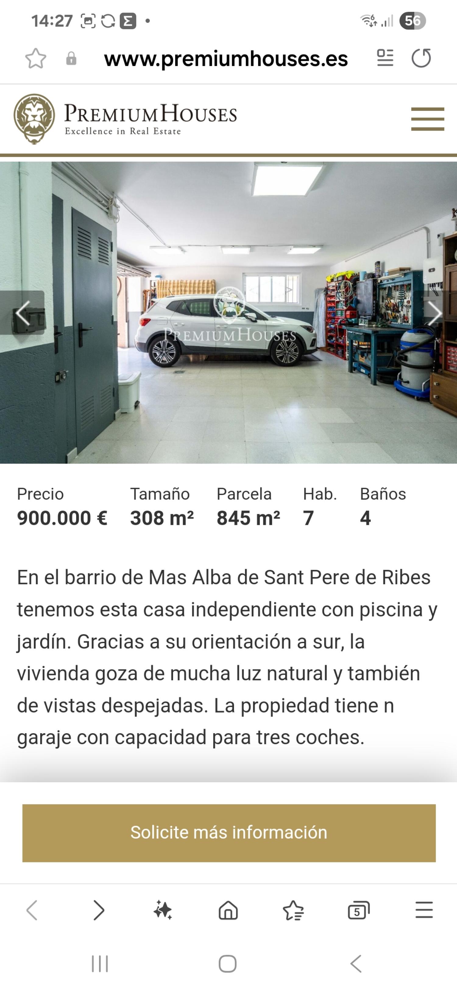 for sale house Sant Pere De Ribes Garraf 79