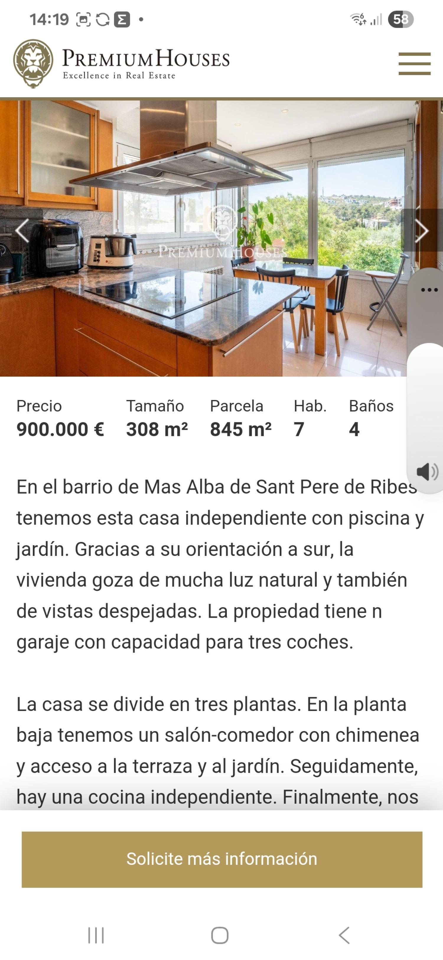  for sale house Sant Pere De Ribes Garraf 78