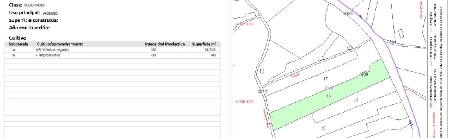  for sale plot Agost Alacantí 6