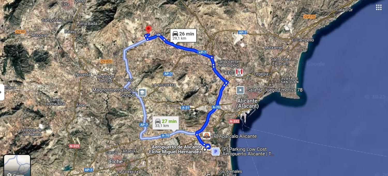  for sale plot Agost Alacantí 9