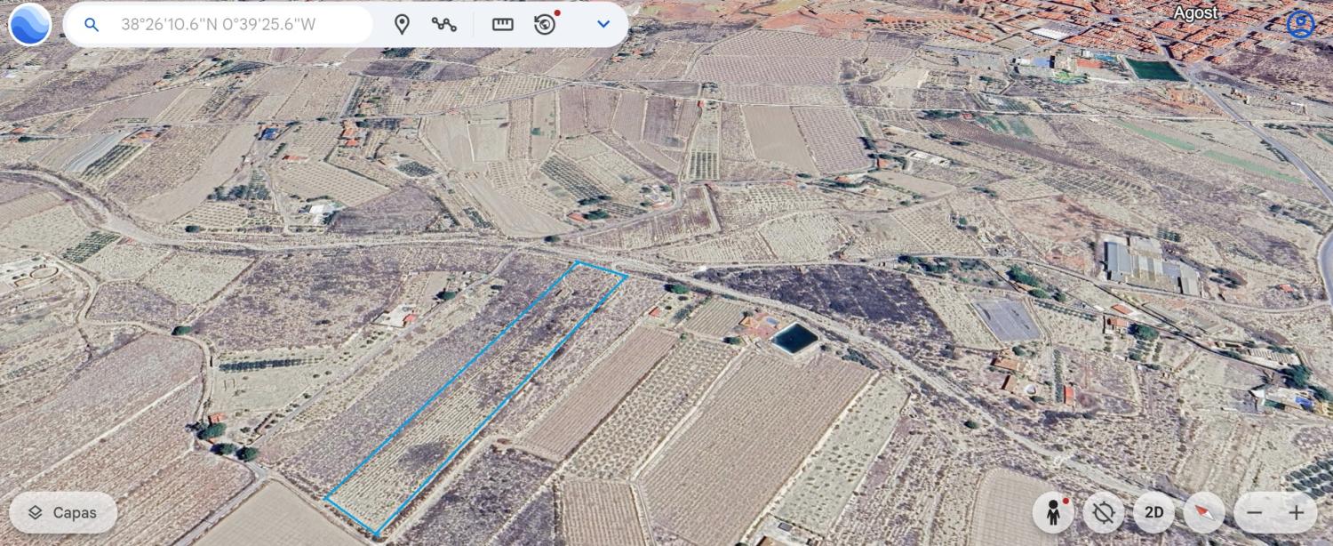  for sale plot Agost Alacantí 4