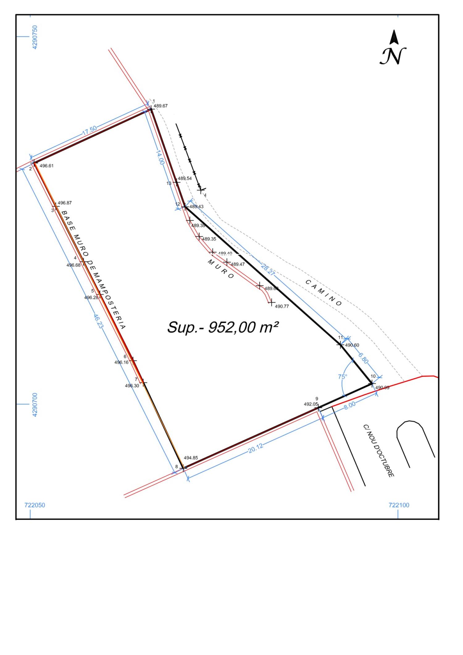  for sale plot Cocentaina Comtat 1
